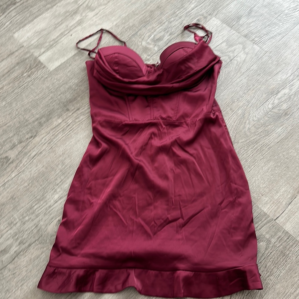 Ohpolly satin dress ,size US 6 UK 10 , worn once